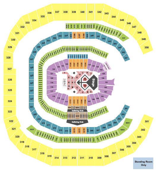 Mercedes-Benz Stadium Usher Seating Chart